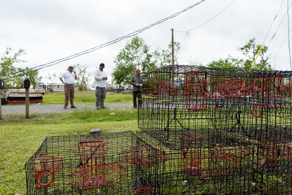 Hurricane Ida Recovery: Dulac, La