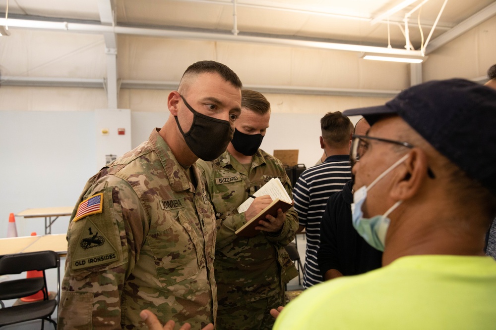 Community Engagement meeting at Fort Bliss’ Doña Ana Complex