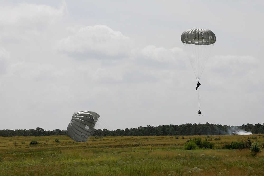 USACAPOC(A) August 2021 Fort Bragg, N.C., airborne operations