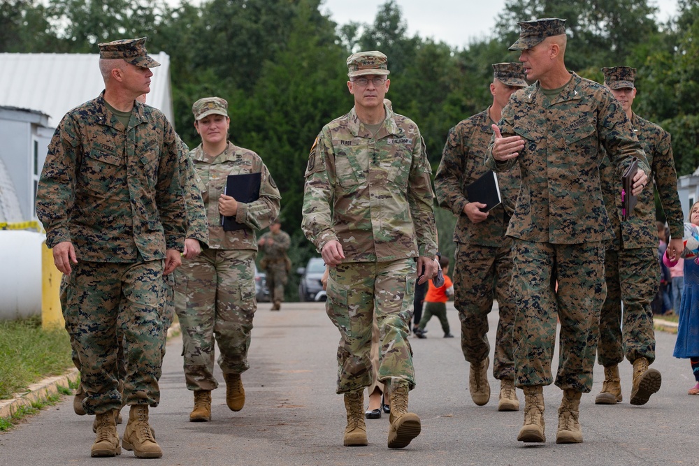 Defense Health Agency Director Visits Task Force Quantico
