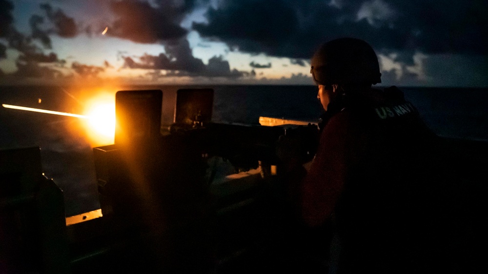 USS Carl Vinson (CVN 70) Conducts Live-Fire Exercise
