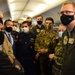 Distinguished Visitors are Briefed aboard a P-8A