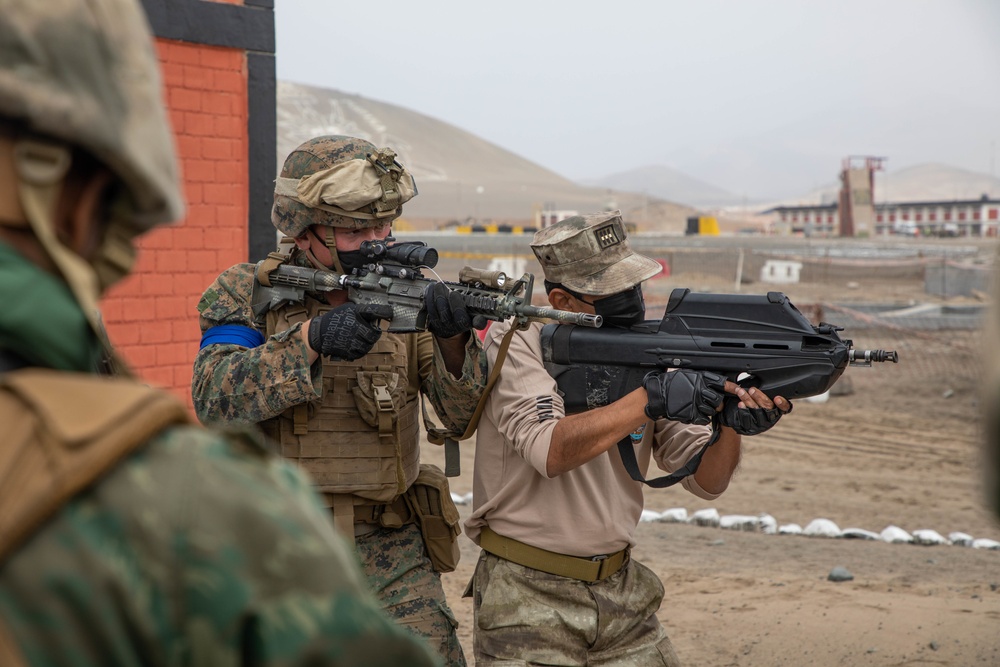 UNITAS 2021: U.S. Marines and partner nations MOUT training