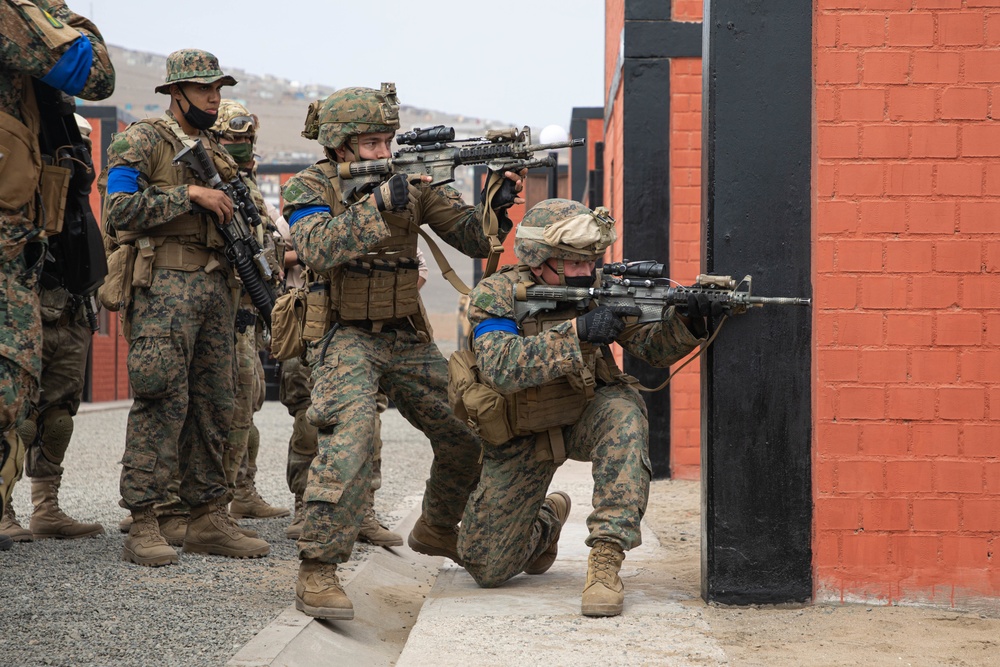 UNITAS 2021: U.S. Marines and partner nations MOUT training