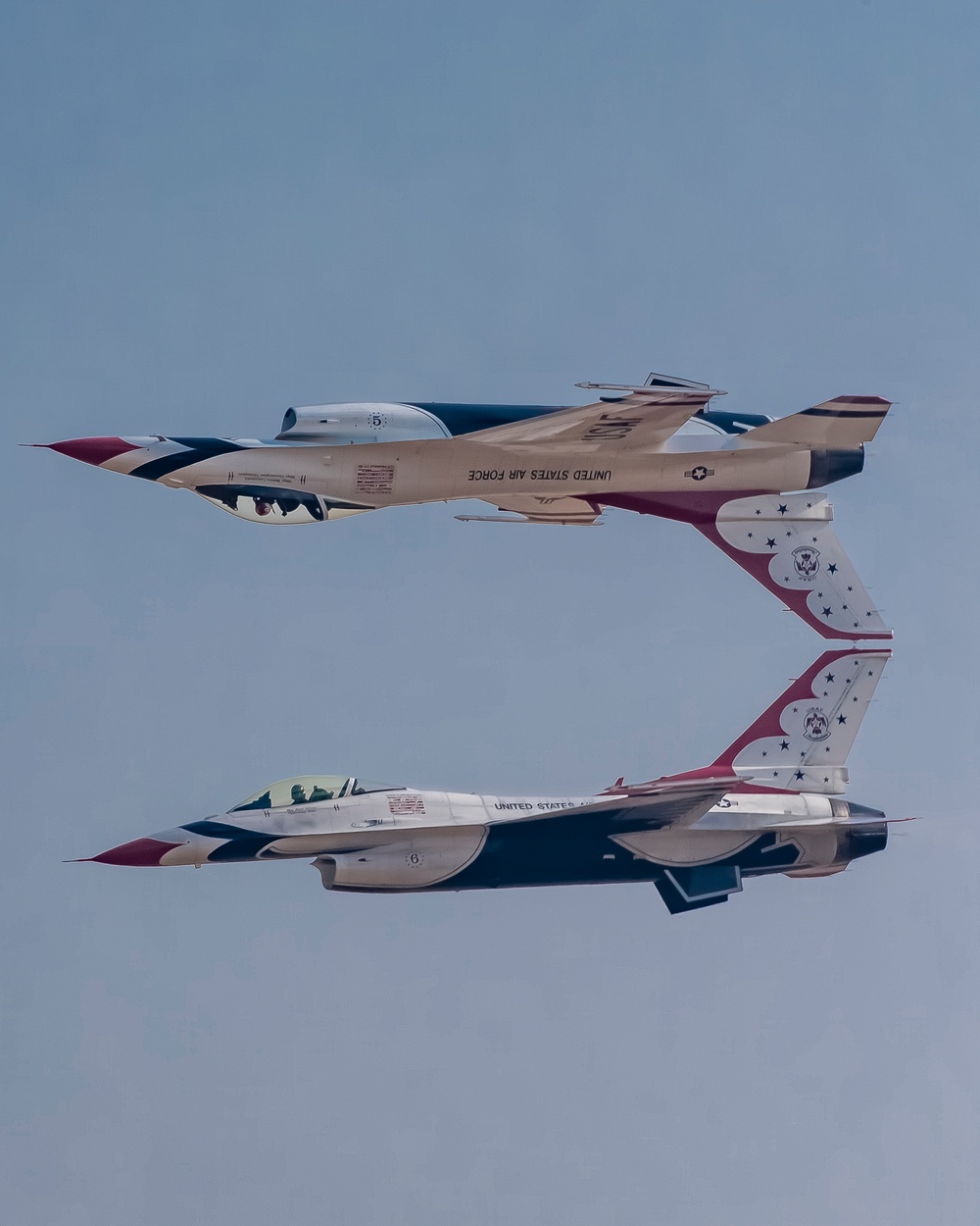 Thunderbirds perform at the 2021 California Capital Airshow