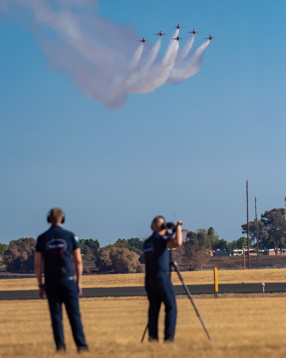 Thunderbirds perform at the 2021 California Capital Airshow