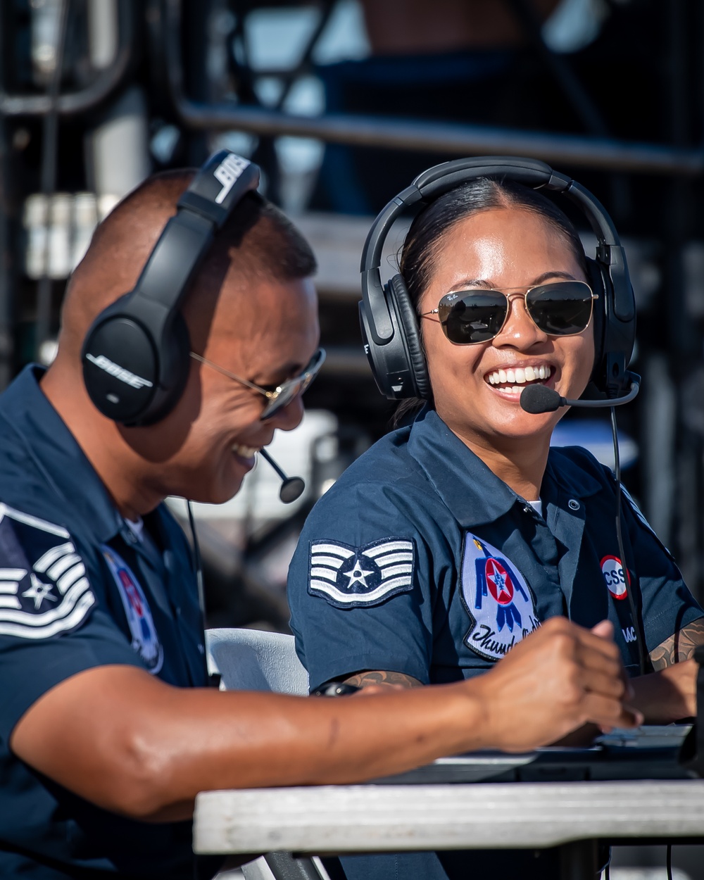 Thunderbirds perform at the 2021 California Capital Airshow