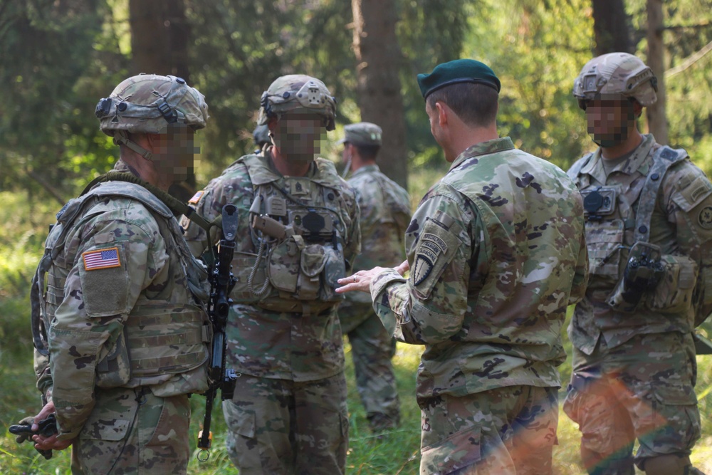 2nd Cavalry Regiment, allies, and partners train together during Saber Junction 21