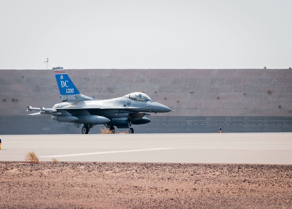 F-16s practice ACE capabilities during Sky Shield III