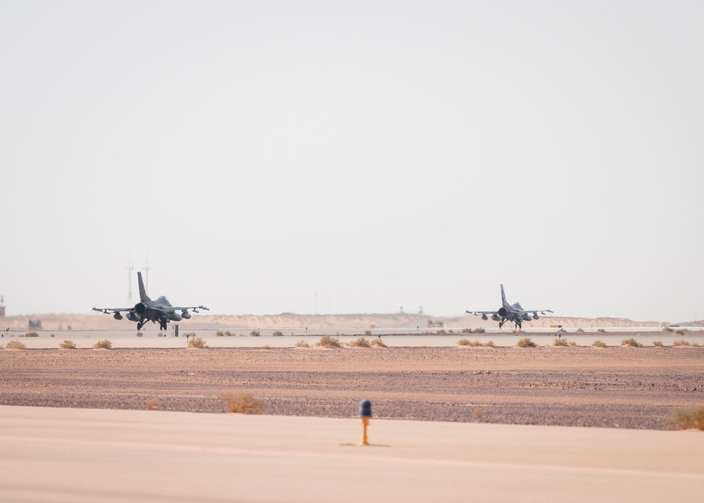 F-16s practice ACE capabilities during Sky Shield III