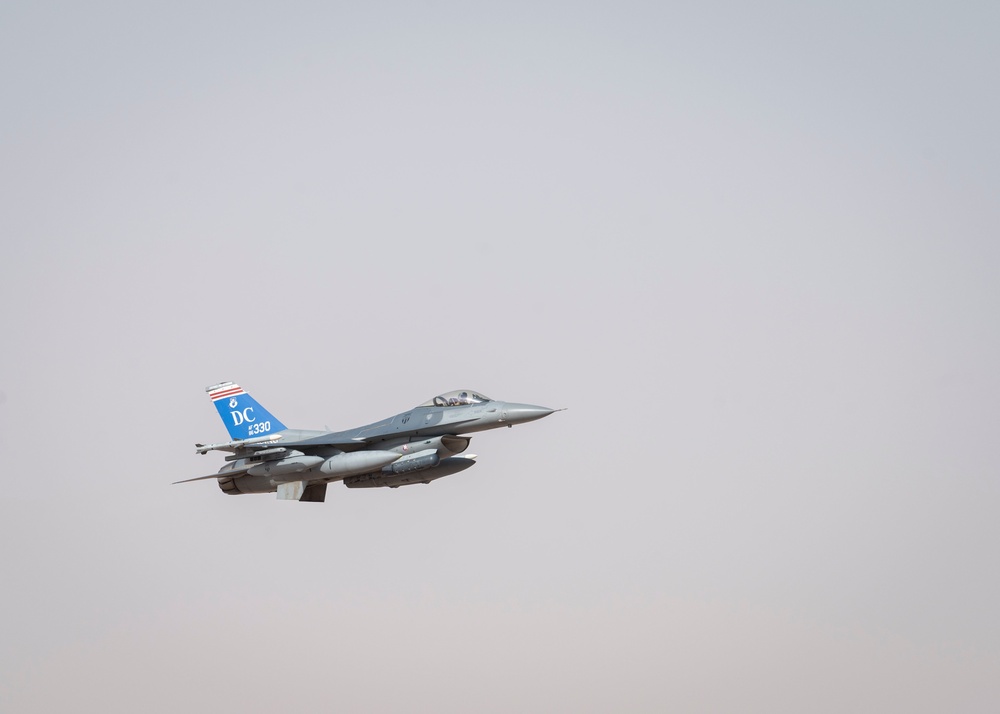 F-16s practice ACE capabilities during Sky Shield III