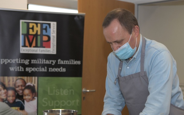 EFMP Families Enjoy German Cooking Class