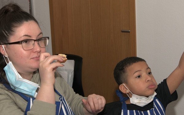 EFMP Families Enjoy German Cooking Class