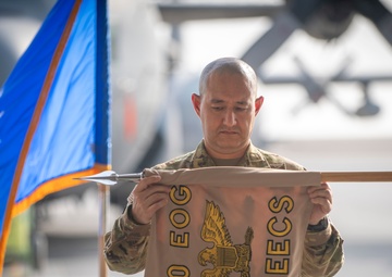 41st EECS Inactivation Ceremony at Al Dhafra Air Base