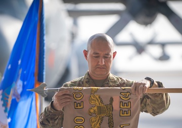 41st EECS Inactivation Ceremony at Al Dhafra Air Base