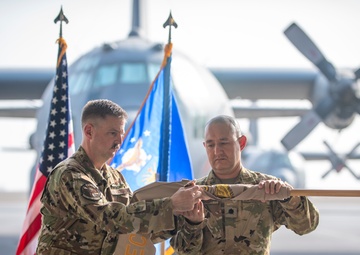 41st EECS Inactivation Ceremony at Al Dhafra Air Base