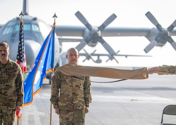41st EECS Inactivation Ceremony at Al Dhafra Air Base
