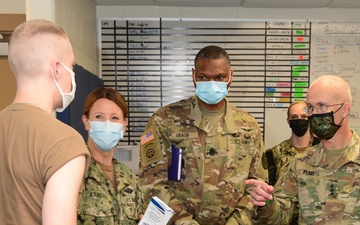 Lt. Gen. Place Visits Captain James A. Lovell Federal Health Care Center