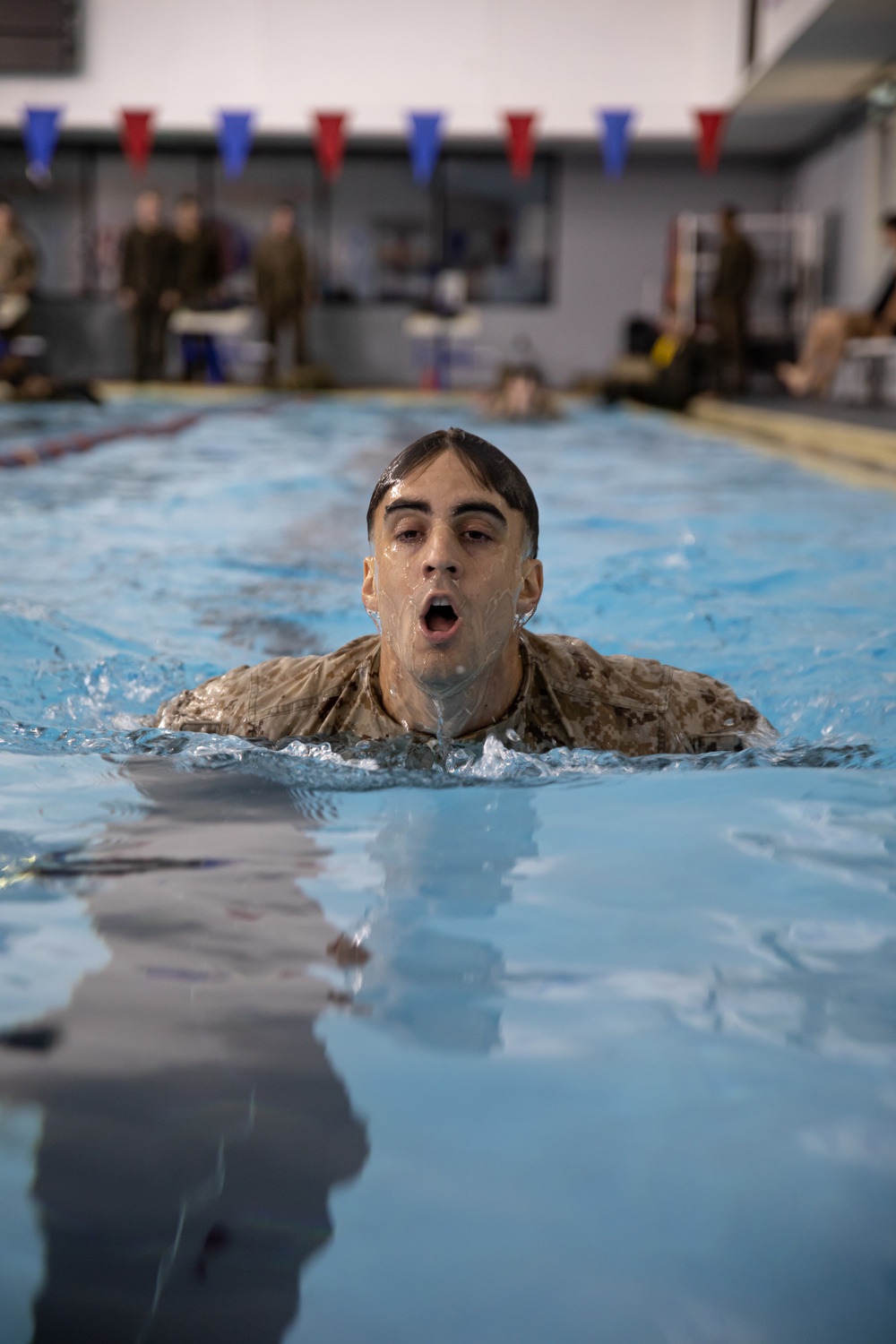 3d Force Reconnaissance Company conducts swim qualifications and combatant diver training