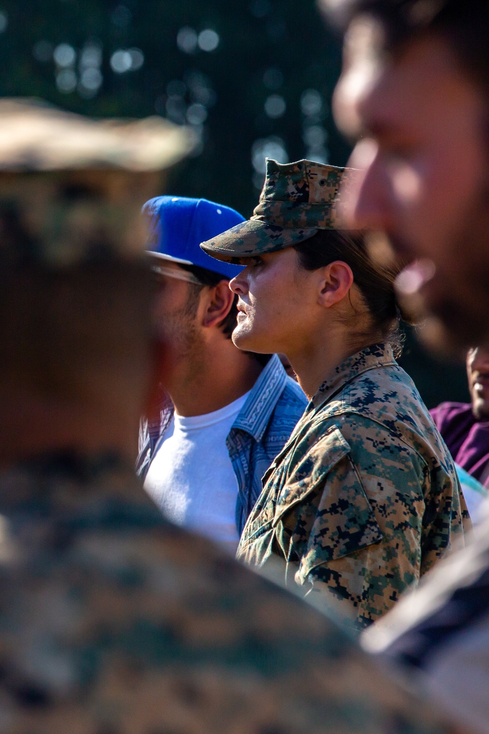 U.S. Marines Host Town Hall on Fort Pickett