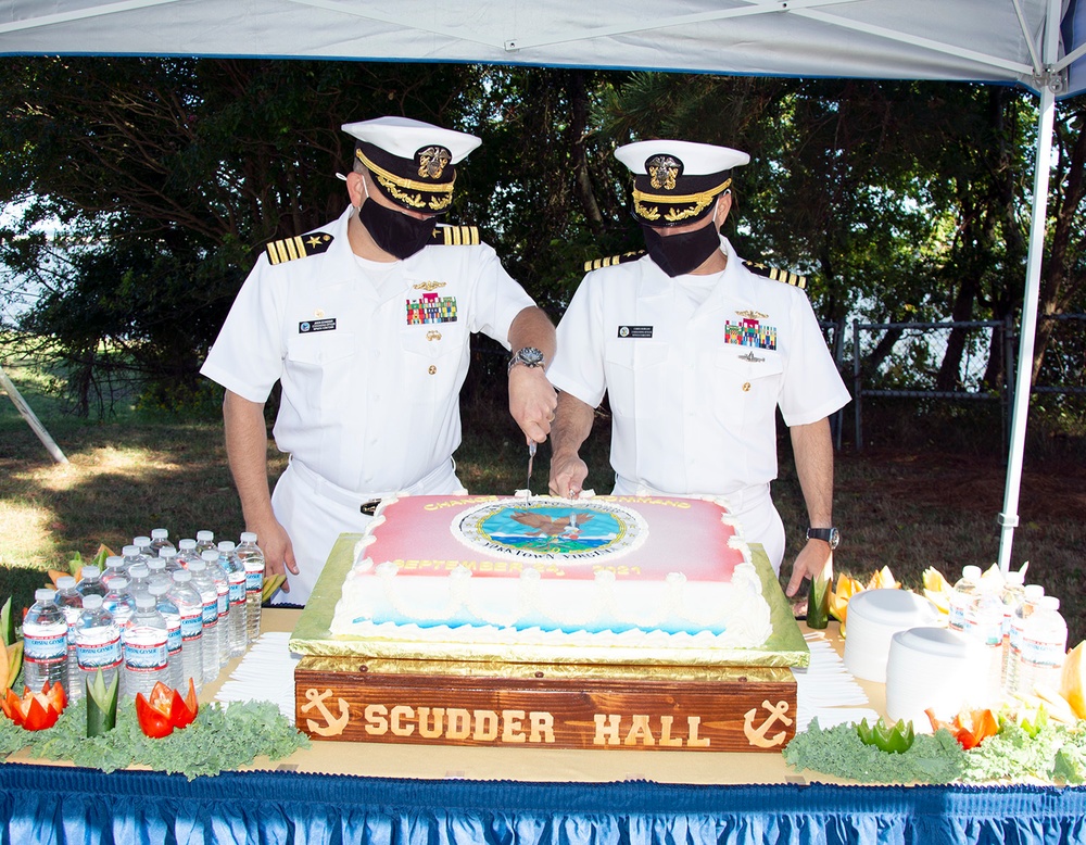 NWS Yorktown Change of Command 2021