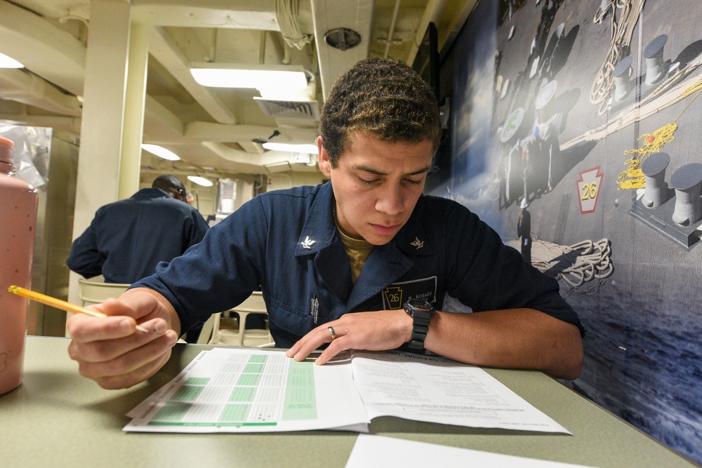 USS John P. Murtha (LPD 26) E-5 Advancement Exam