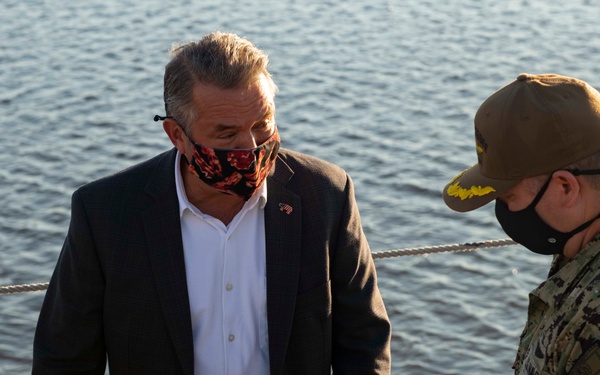 Rep. Don Bacon (R-NE) visits Kings Bay