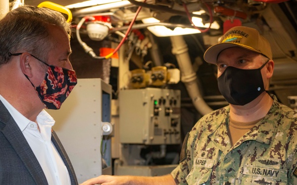 Rep. Don Bacon (R-NE) visits Kings Bay