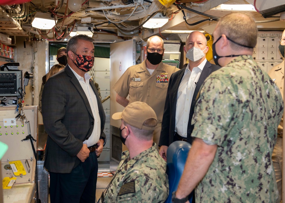 Rep. Don Bacon (R-NE) visits Kings Bay