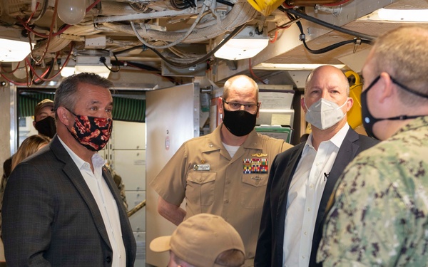 Rep. Don Bacon (R-NE) visits Kings Bay