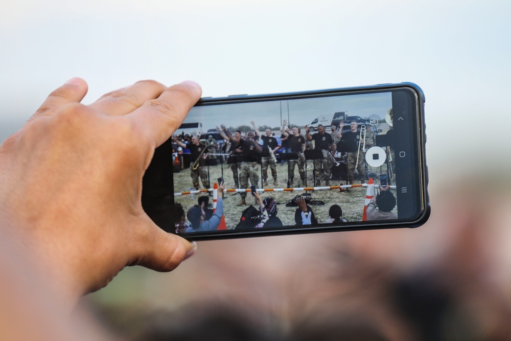 1AD Band holds concert at Fort Bliss’ Doña Ana Complex