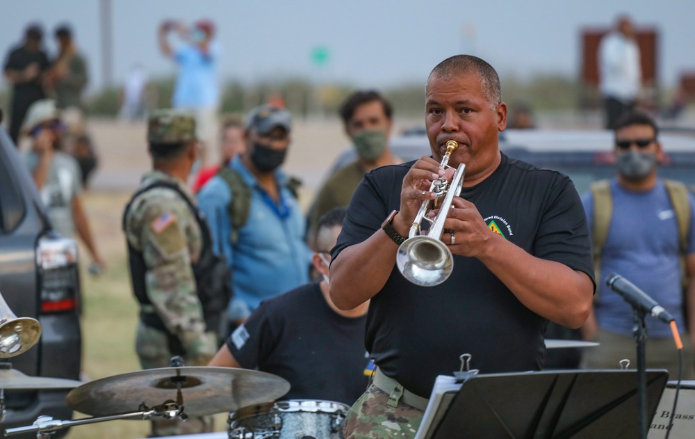 1AD Band holds concert at Fort Bliss’ Doña Ana Complex