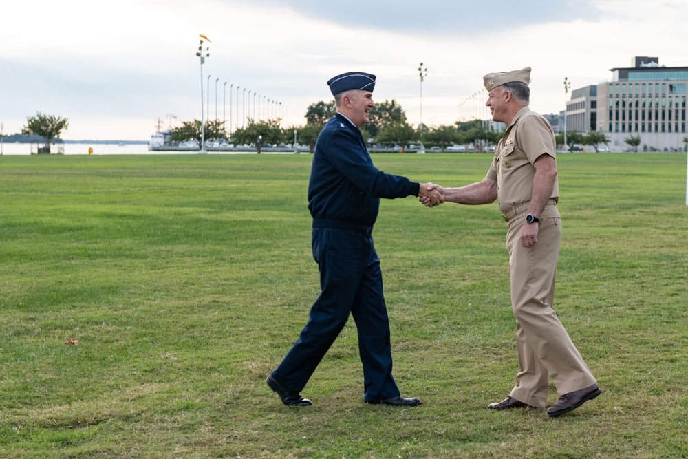 VJCS Visit to USNA