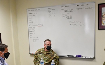 200th Military Police Command deputy commanding general (operations) visits DPTMS