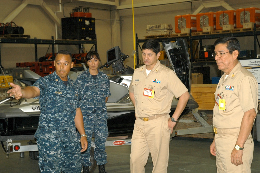 Mexico Navy’s Hydrographer Visits CNMOC HQ