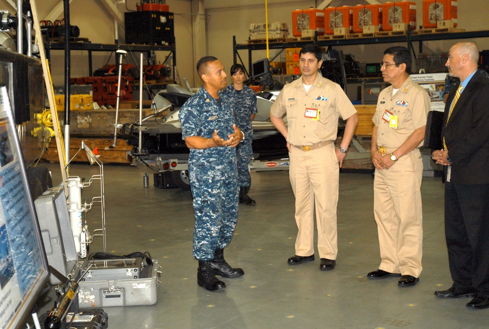 Mexican Navy’s Hydrographer Visits CNMOC HQ