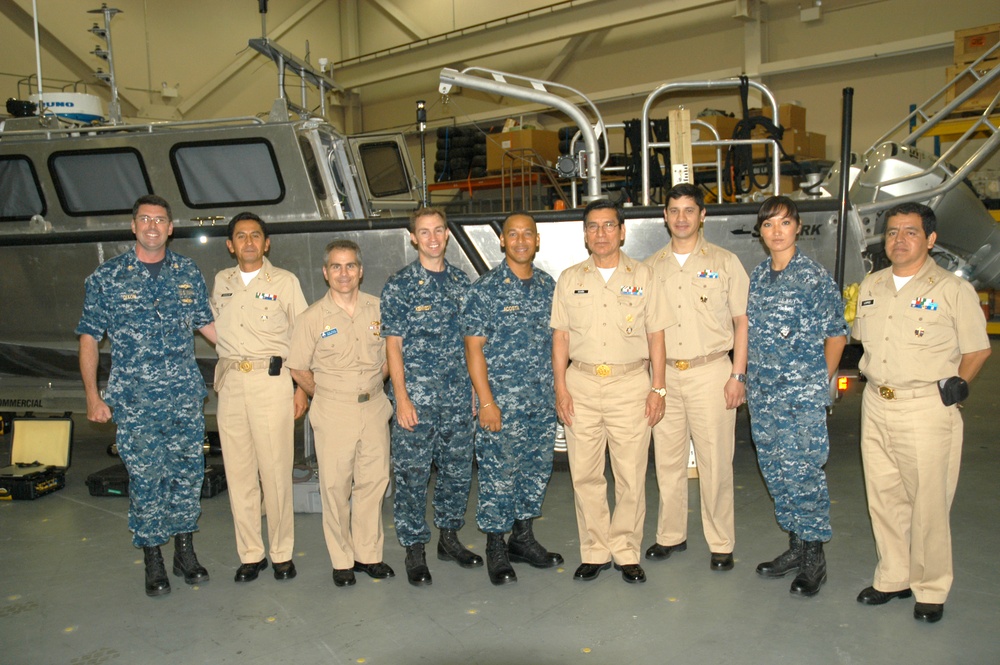 Mexican Navy’s Hydrographer Visits CNMOC HQ