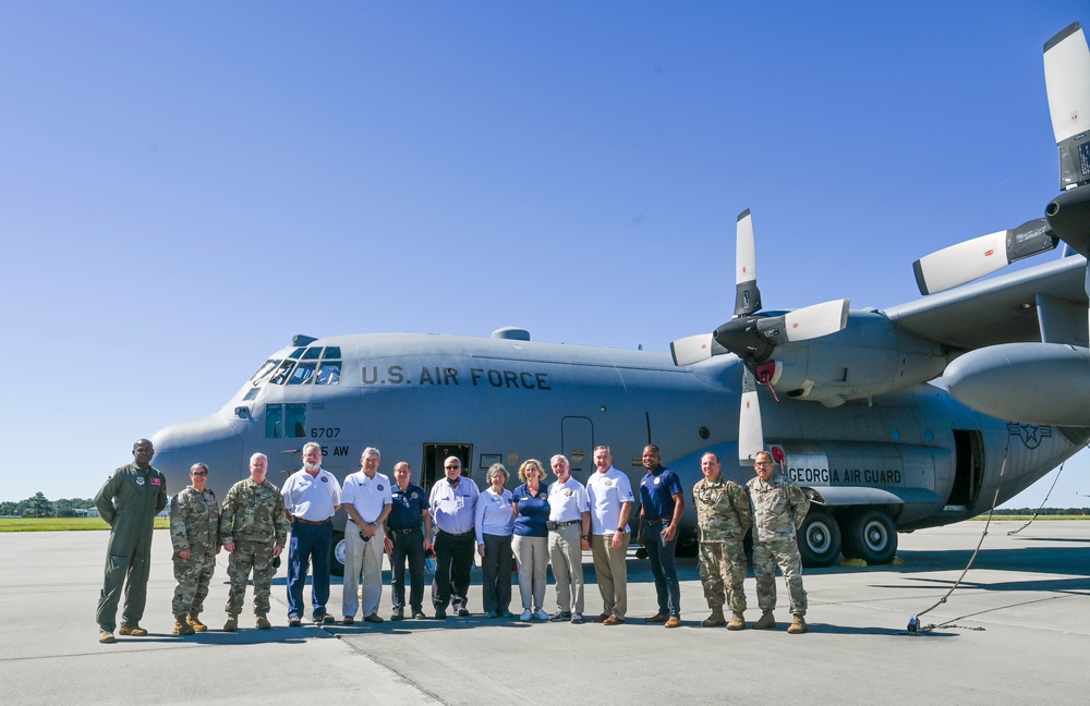 165th AW and ADC host Cobb County Honorary Commanders Assosciation