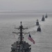 USS Mustin (DDG 89) Tactical Maneuvers and Naval Formations