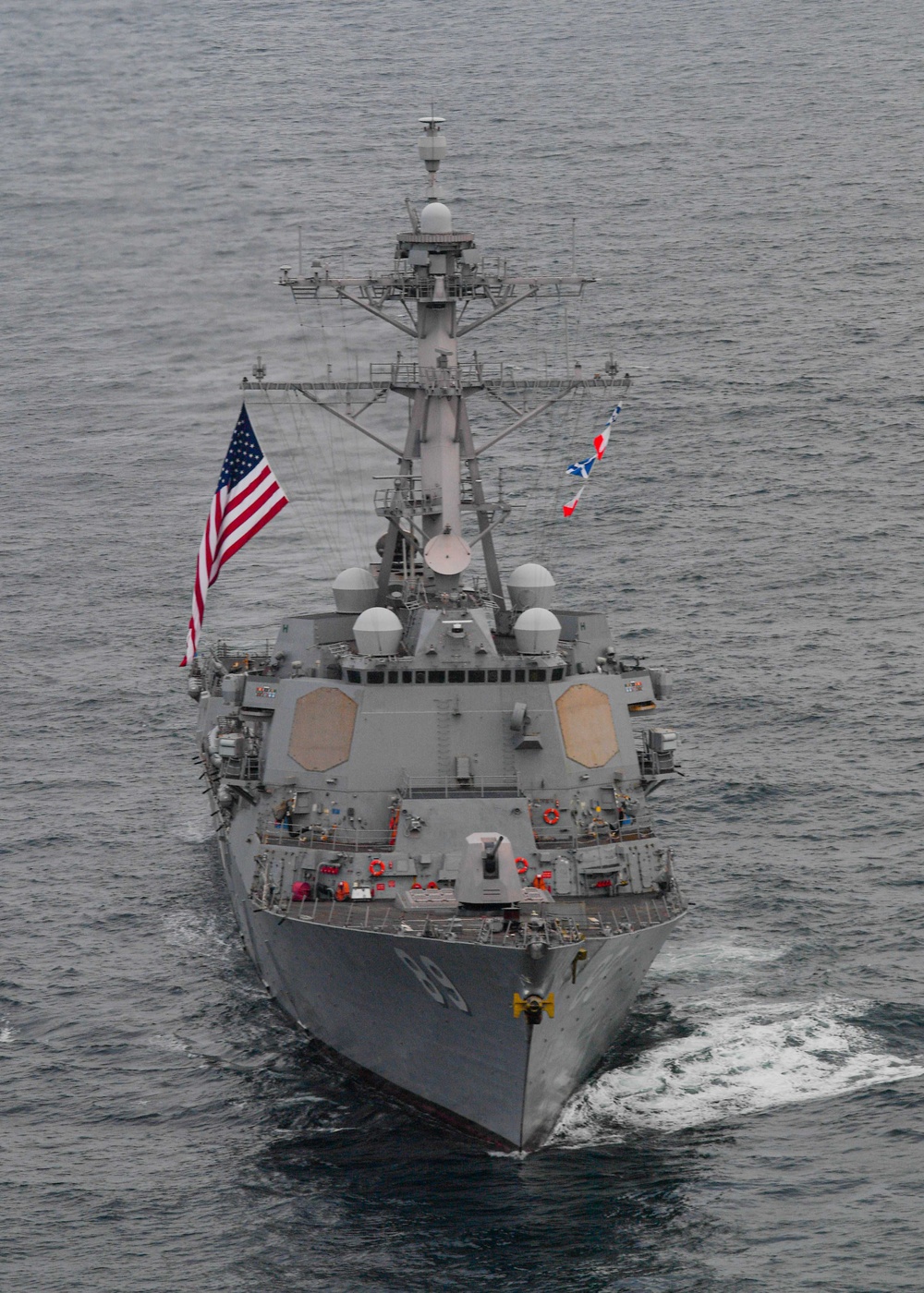 USS Mustin (DDG 89)Tactical Maneuvers and Naval Formations