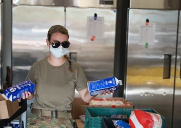 AZNG Helps Local Food Bank