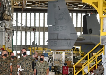 FRCE hosts Marine Corps Installations East commander