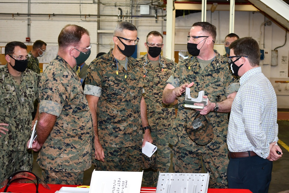 FRCE hosts Marine Corps Installations East commander