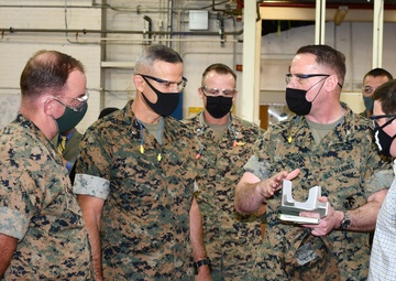 FRCE hosts Marine Corps Installations East commander
