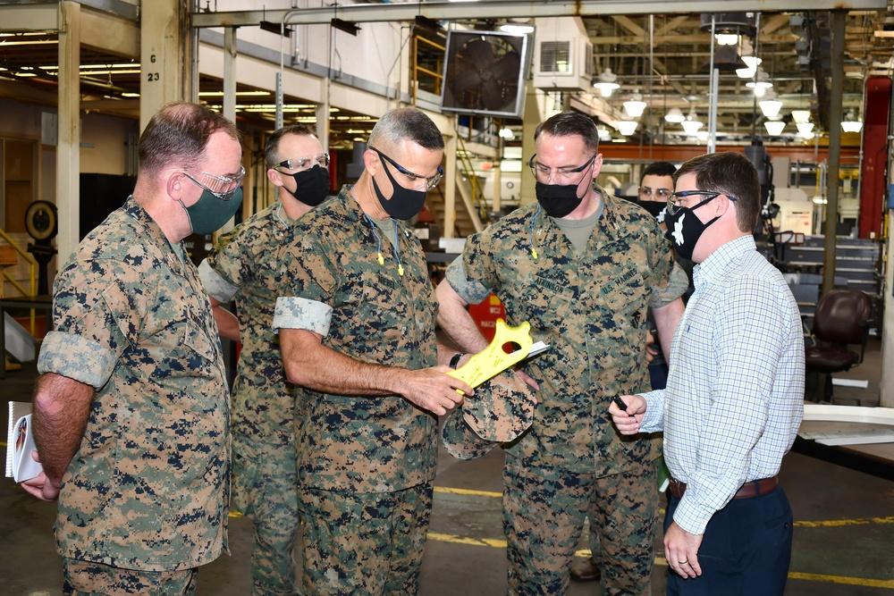 FRCE hosts Marine Corps Installations East commander