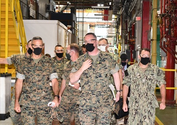 FRCE hosts Marine Corps Installations East commander
