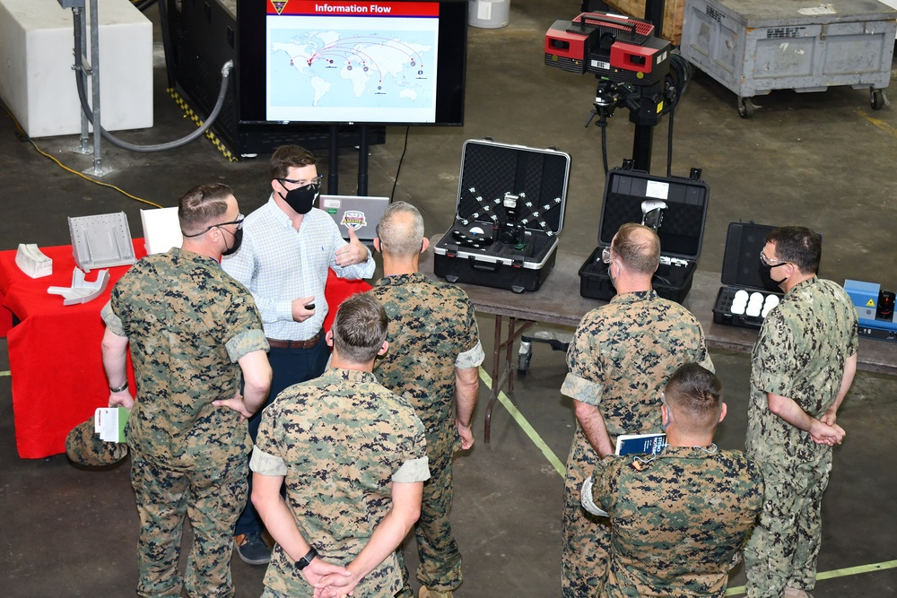 FRCE hosts Marine Corps Installations East commander