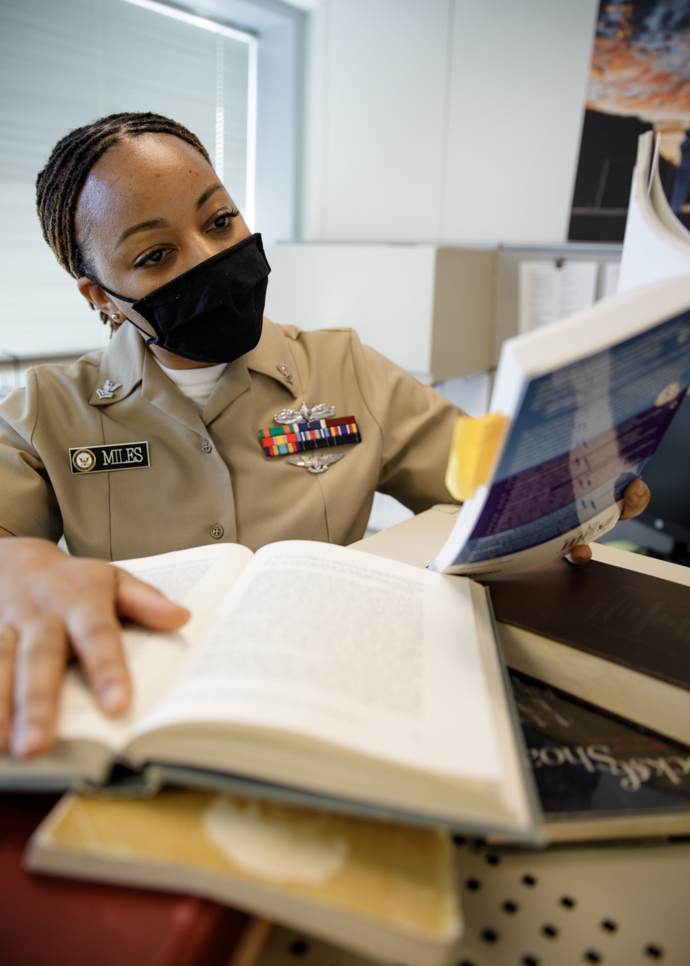 Sailor Studying for School