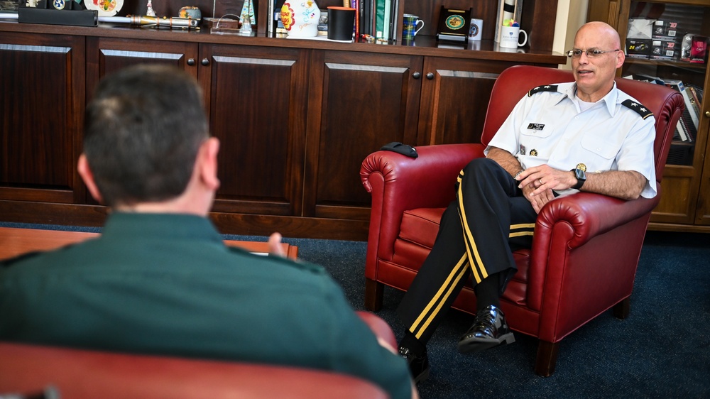 Paraguay IADB representative Brig. Gen. Laconich visits the IADC