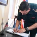 Paraguay IADB representative Brig. Gen. Laconich visits the IADC